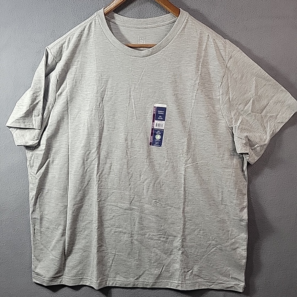George T Shirt Mens XXL Moisture Wicking 50-52 New Performance Crew Neck‎
